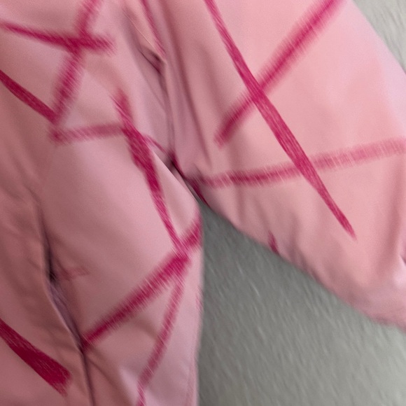 Columbia Kids Pink Patterned Puffer Jacket - Picture 6 of 13